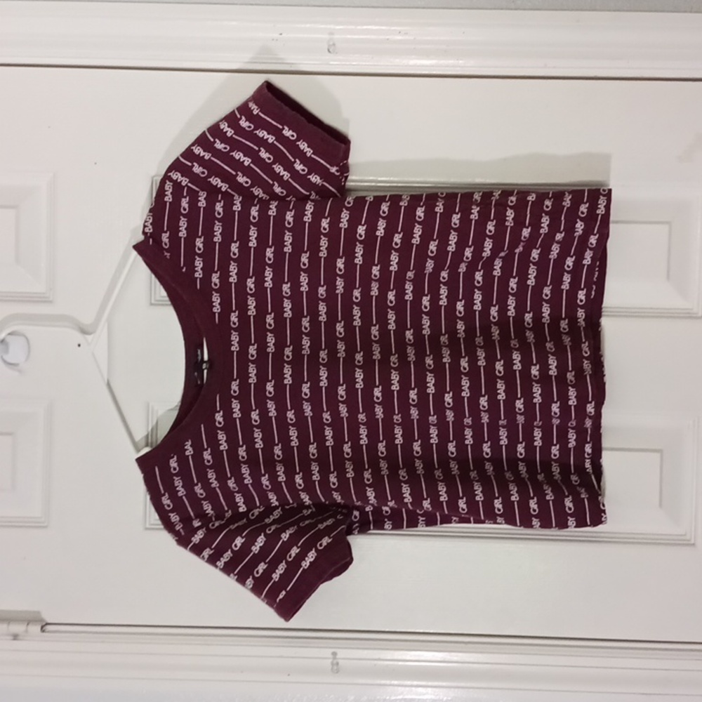 Attitude NOT Included Maroon/Burgundy Blouse